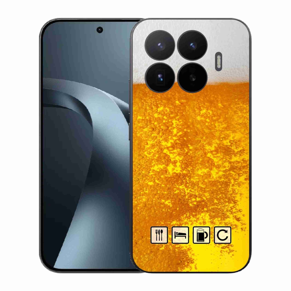 Gél borítás mmCase a Xiaomi 17T számára - sör motívum 3