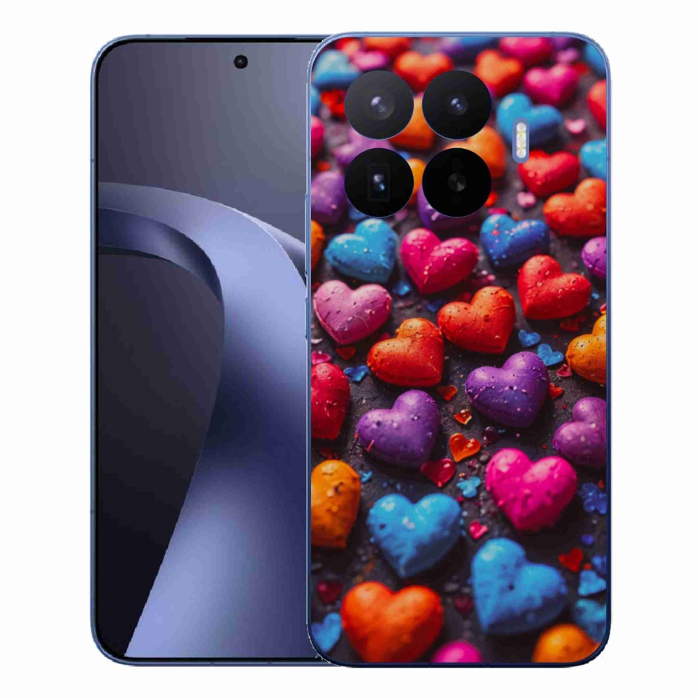 Gél borítás mmCase a Xiaomi 17T Pro számára - színes szív