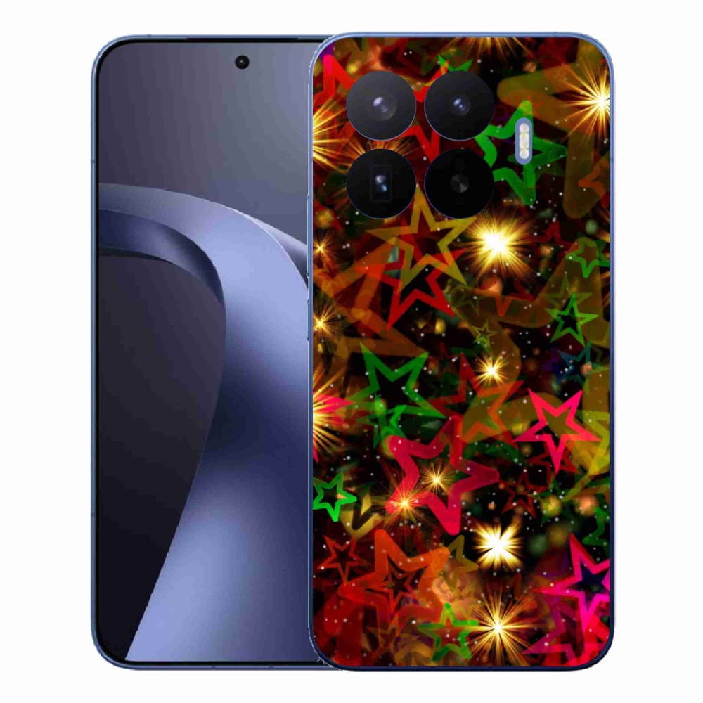 Gél borítás mmCase a Xiaomi 17T Pro számára - színes csillagok