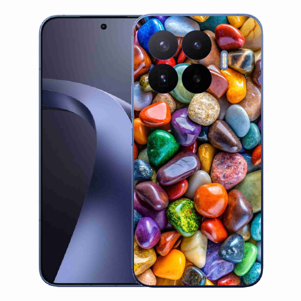 Gél borítás mmCase a Xiaomi 17T Pro számára - színes strasszkövek
