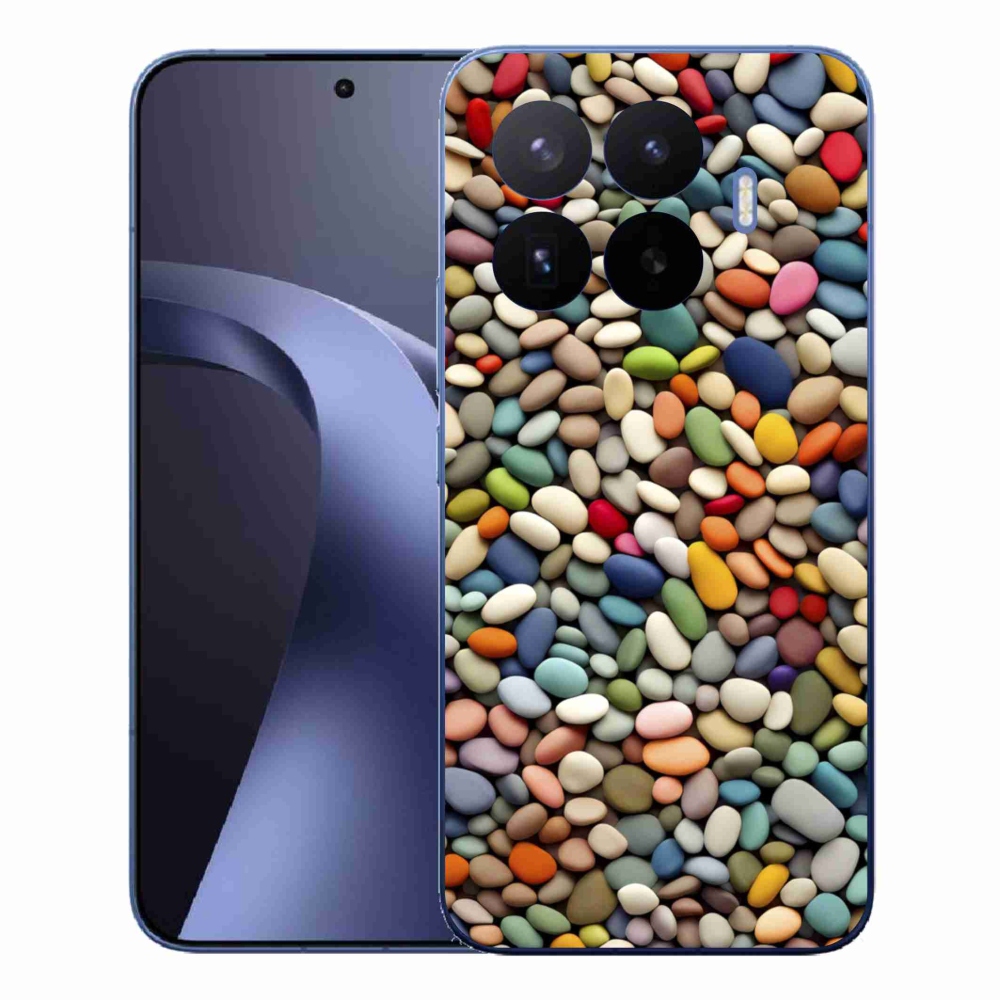 Gél borítás mmCase a Xiaomi 17T Pro számára - színes strasszkövek 2