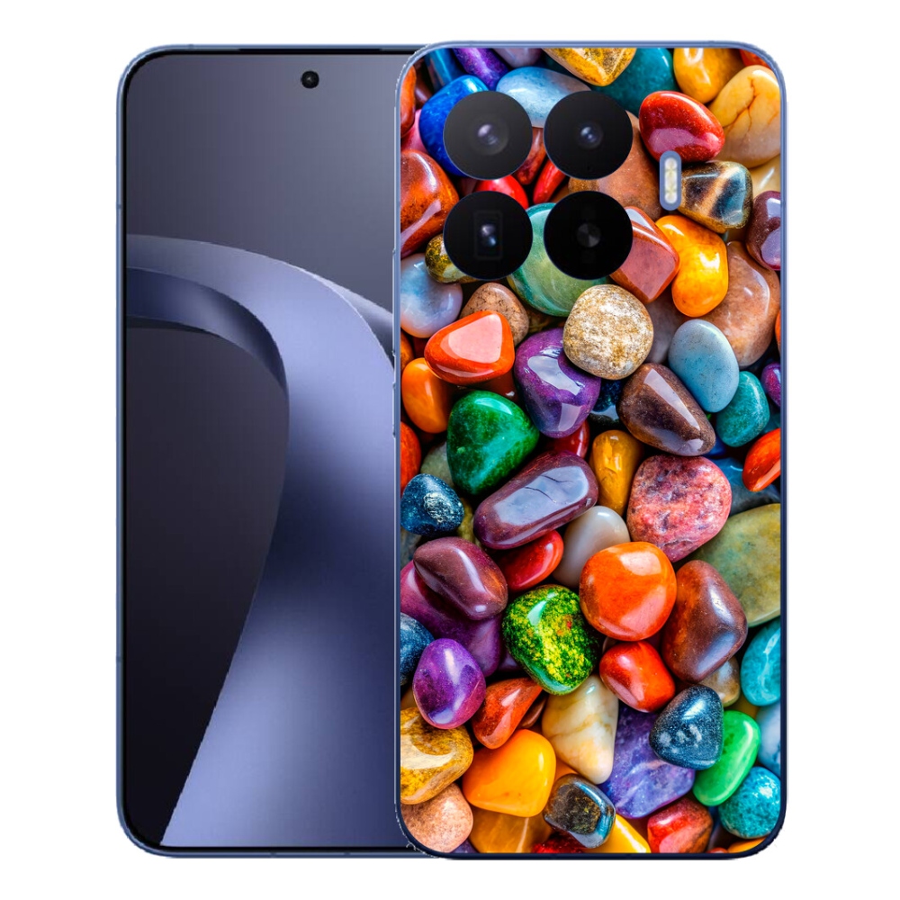 Gél borítás mmCase a Xiaomi 17T Pro számára - színes strasszkövek