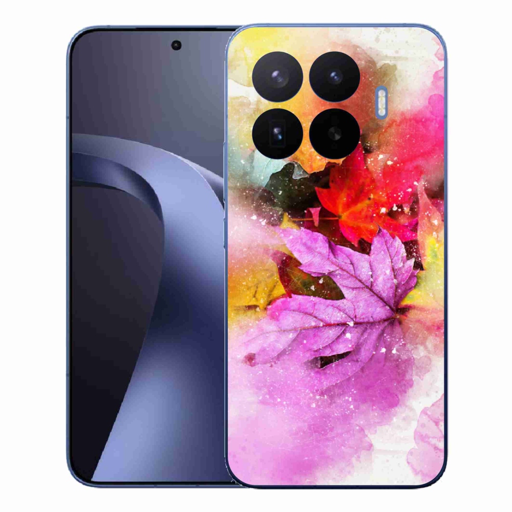 Gél borítás mmCase a Xiaomi 17T Pro számára - színes levelek