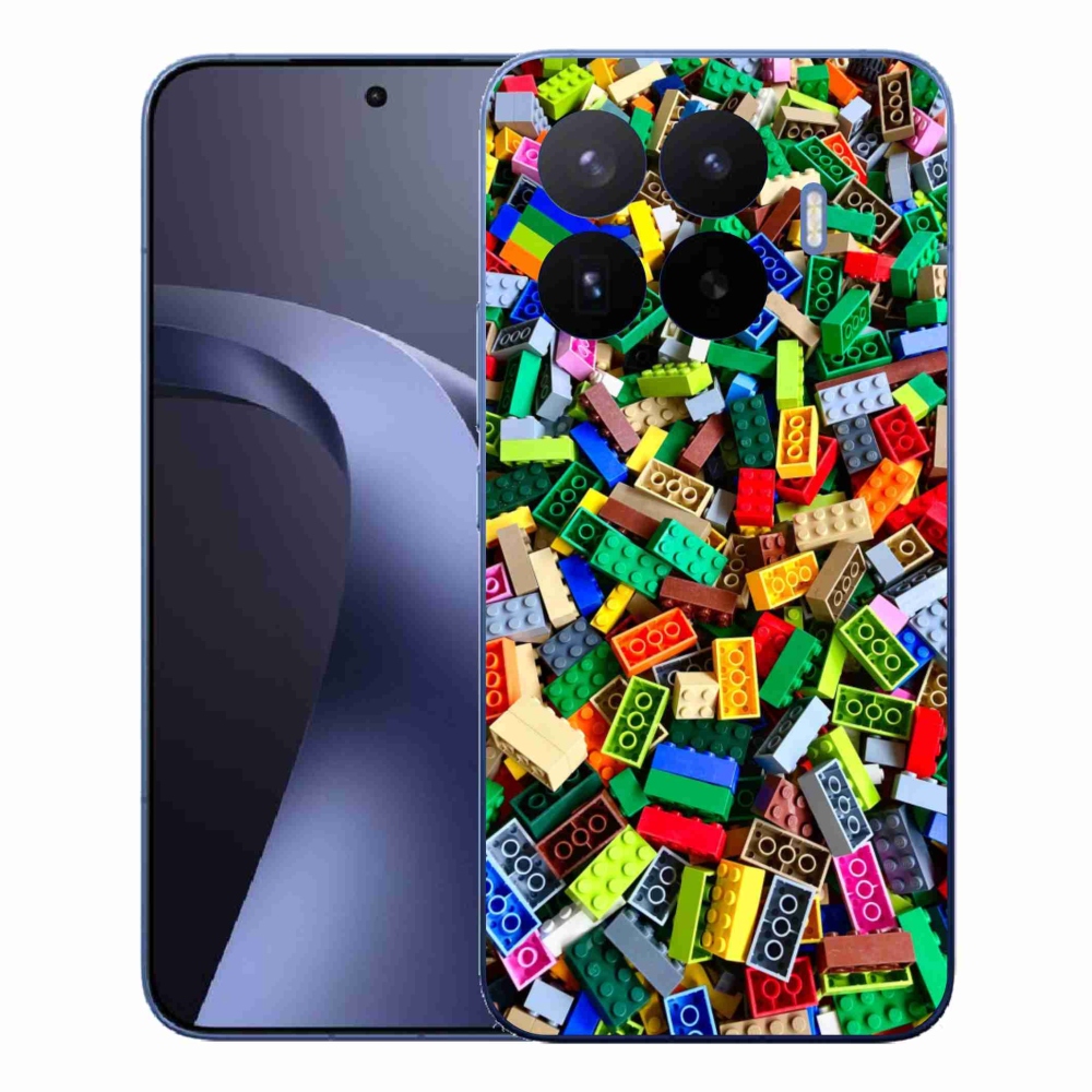 Gél borítás mmCase a Xiaomi 17T Pro számára - színes építőelemek