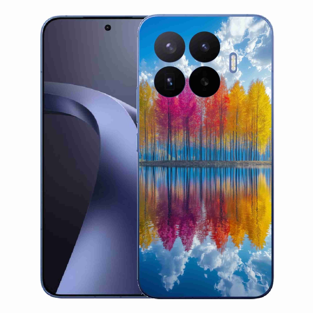 Gél borítás mmCase a Xiaomi 17T Pro számára - színes fák