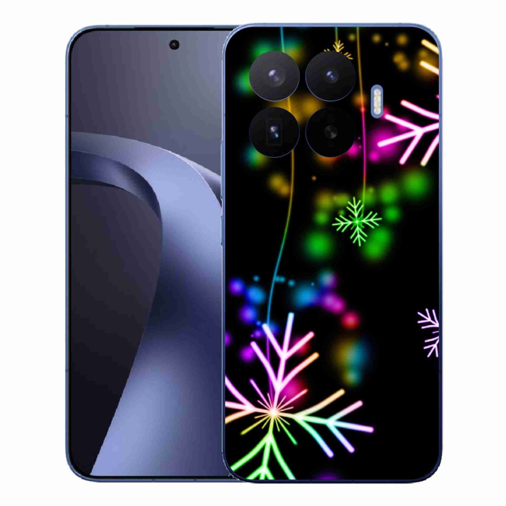 Zselés borítás mmCase a Xiaomi 17T Pro számára - színes pelyhek