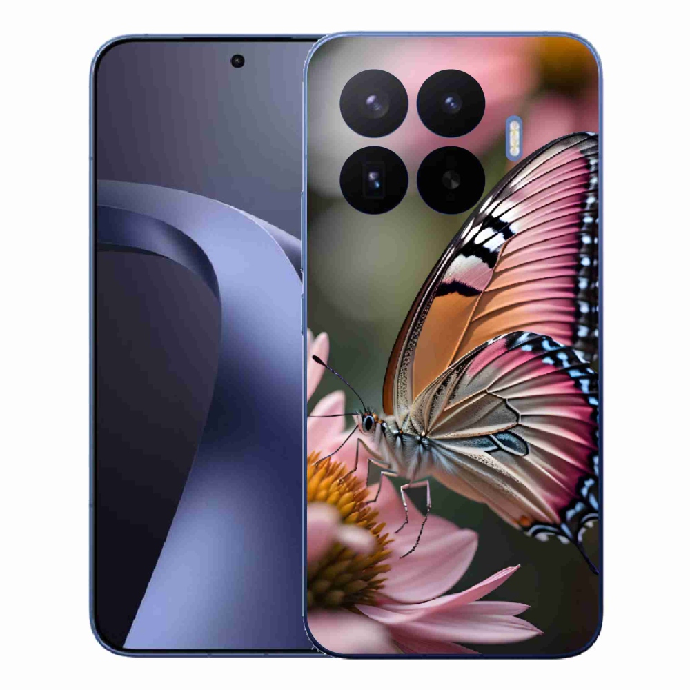 Gél borítás mmCase a Xiaomi 17T Pro számára - színes pillangó