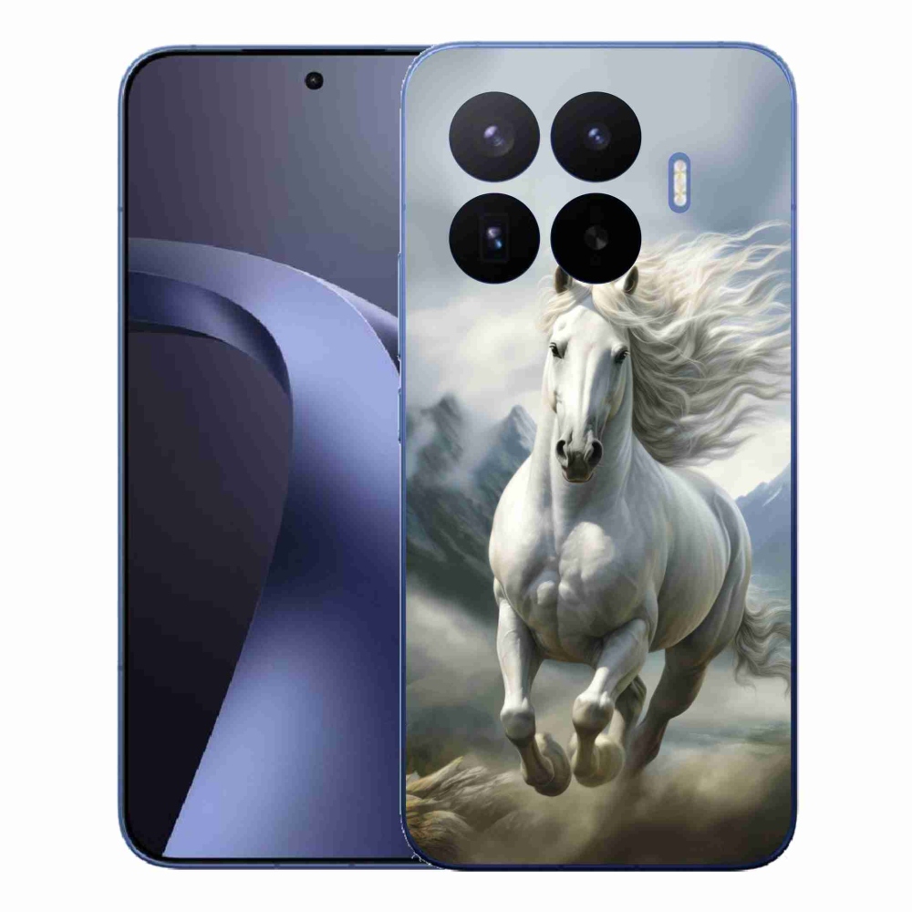 Gél borítás mmCase a Xiaomi 17T Pro - futó fehér ló 3