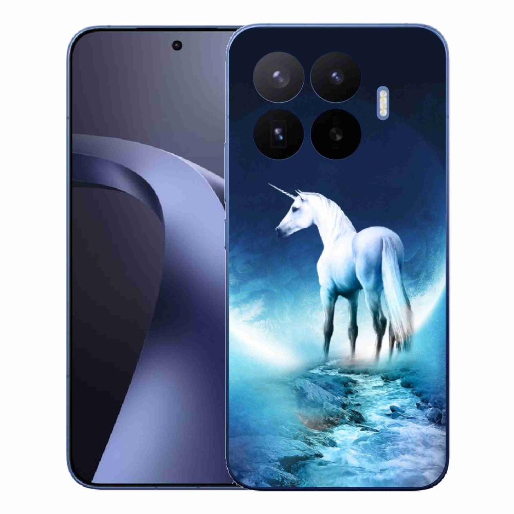 Gél borítás mmCase a Xiaomi 17T Pro számára - fehér egyszarvú