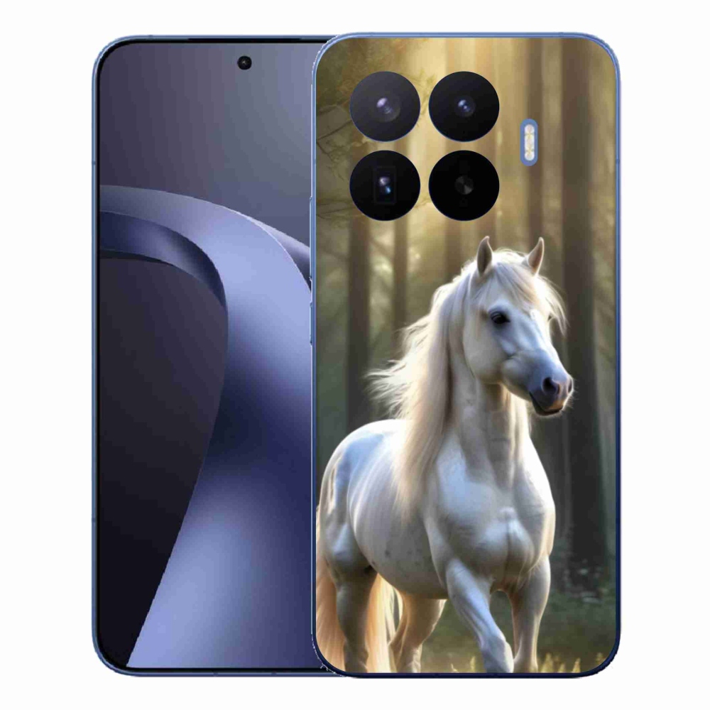 Gél borítás mmCase a Xiaomi 17T Pro számára - fehér ló 3