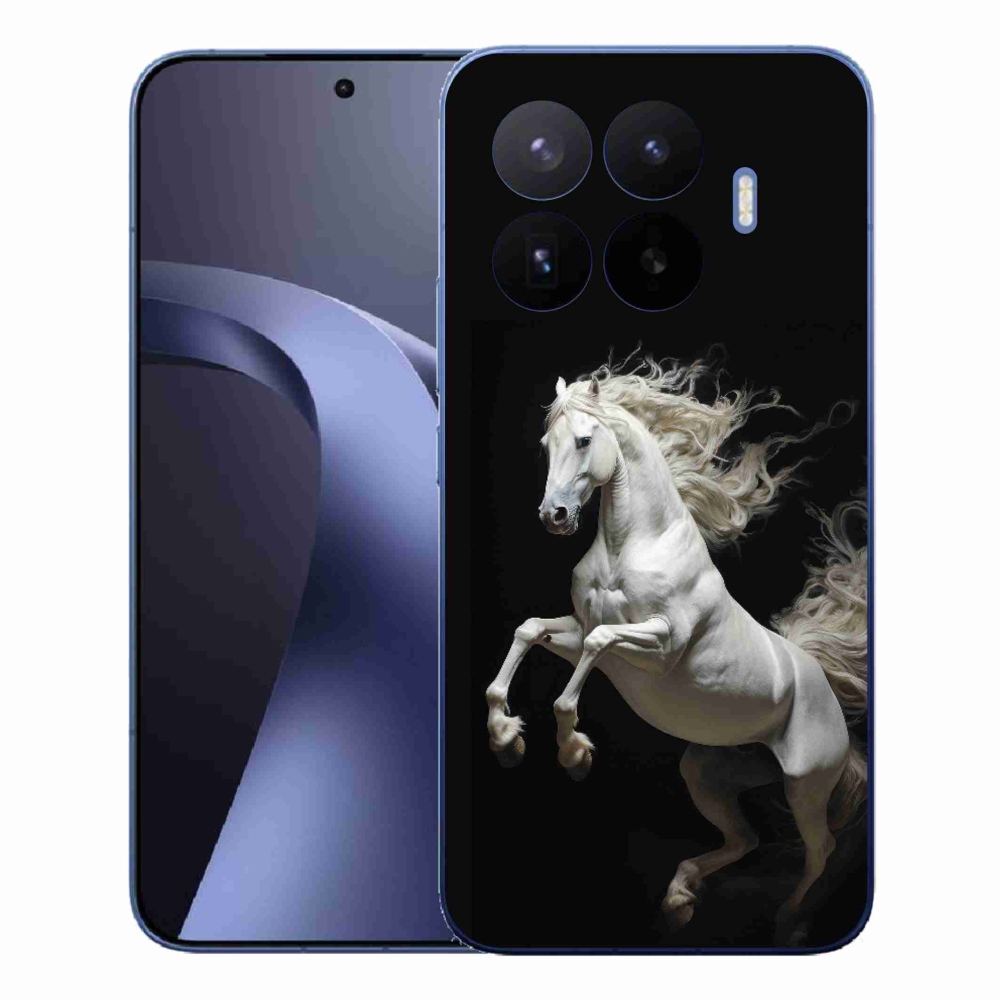 Gél borítás mmCase a Xiaomi 17T Pro számára - fehér ló 4