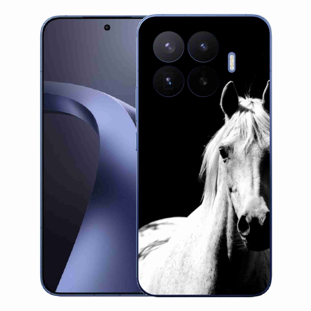 Gél borítás mmCase a Xiaomi 17T Pro - fehér ló 5