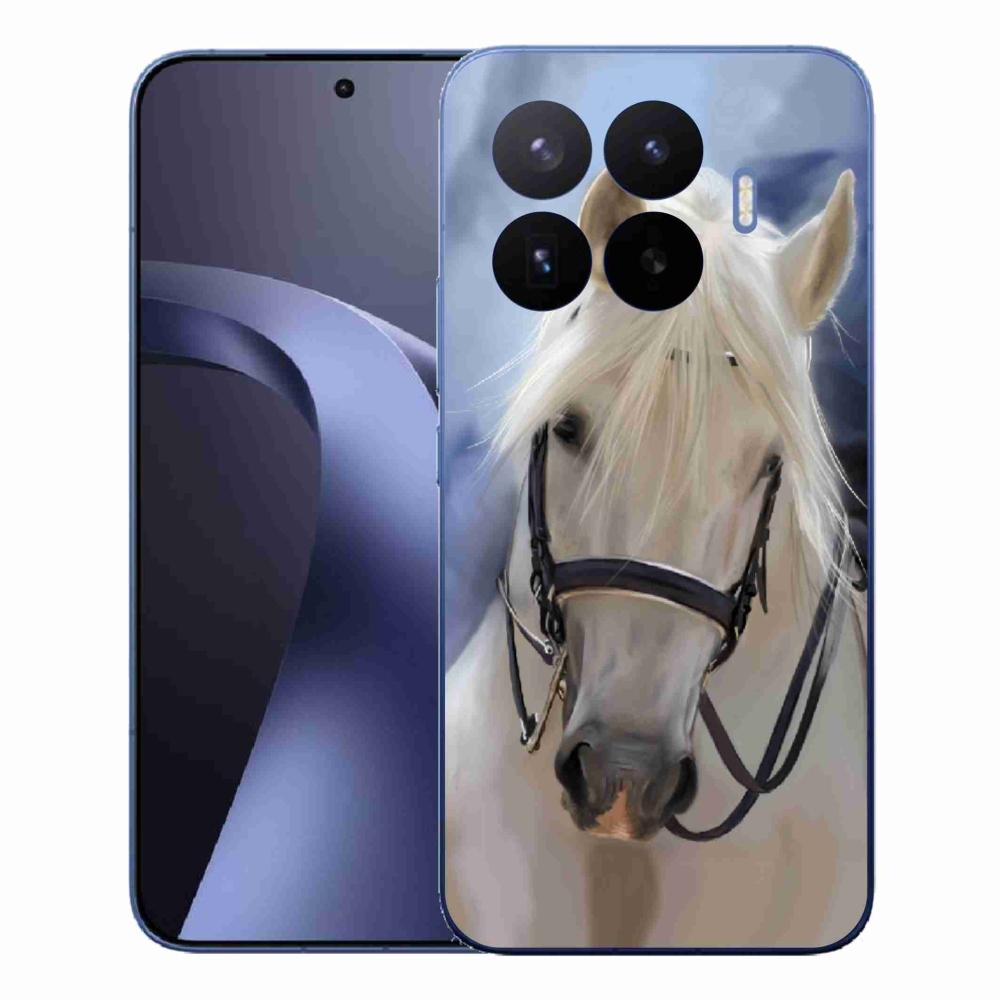 Gél borítás mmCase a Xiaomi 17T Pro számára - fehér ló
