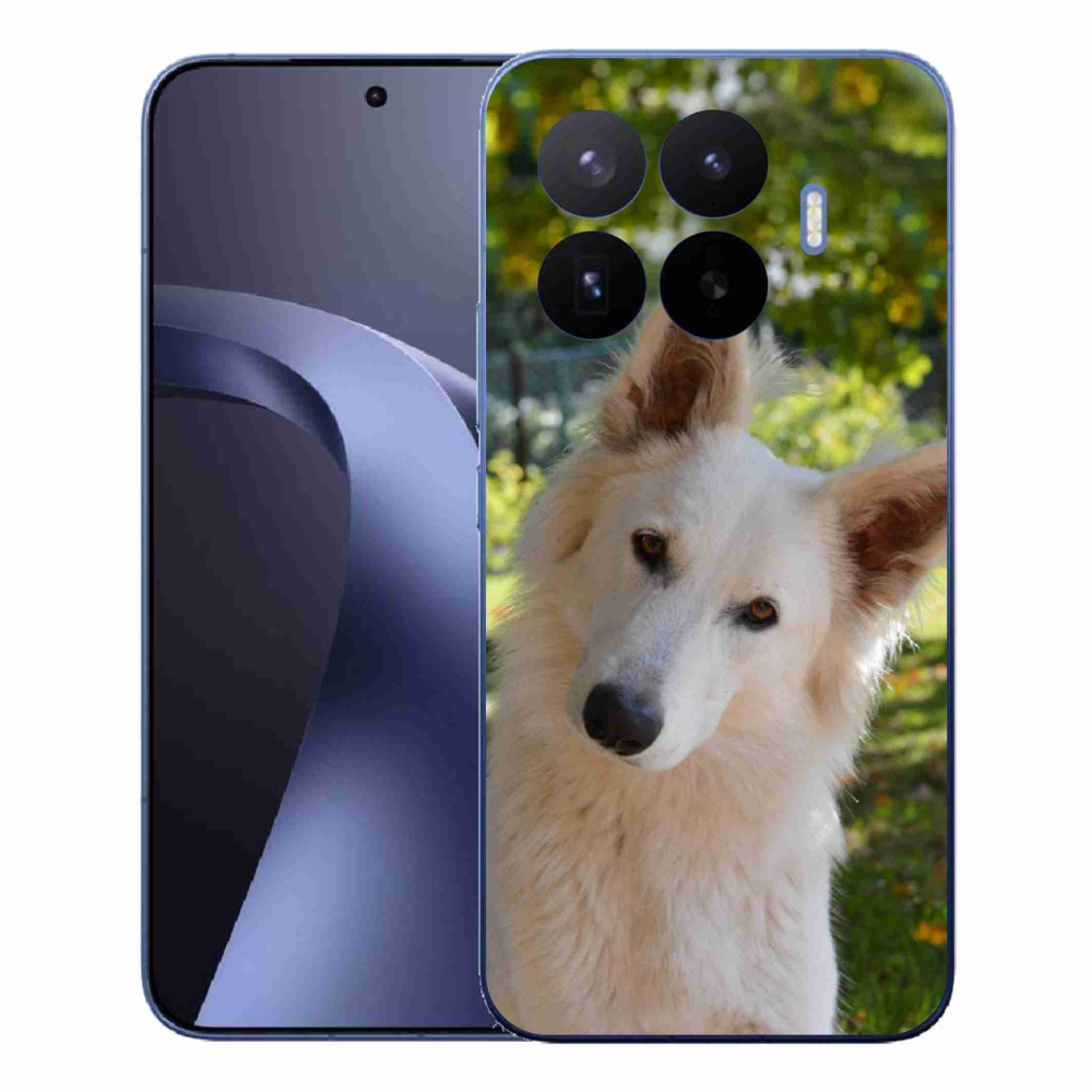 Gélburkolat mmCase a Xiaomi 17T Pro számára - Fehér svájci juhász 1
