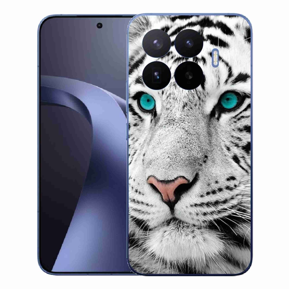 Gél borítás mmCase a Xiaomi 17T Pro számára - fehér tigris