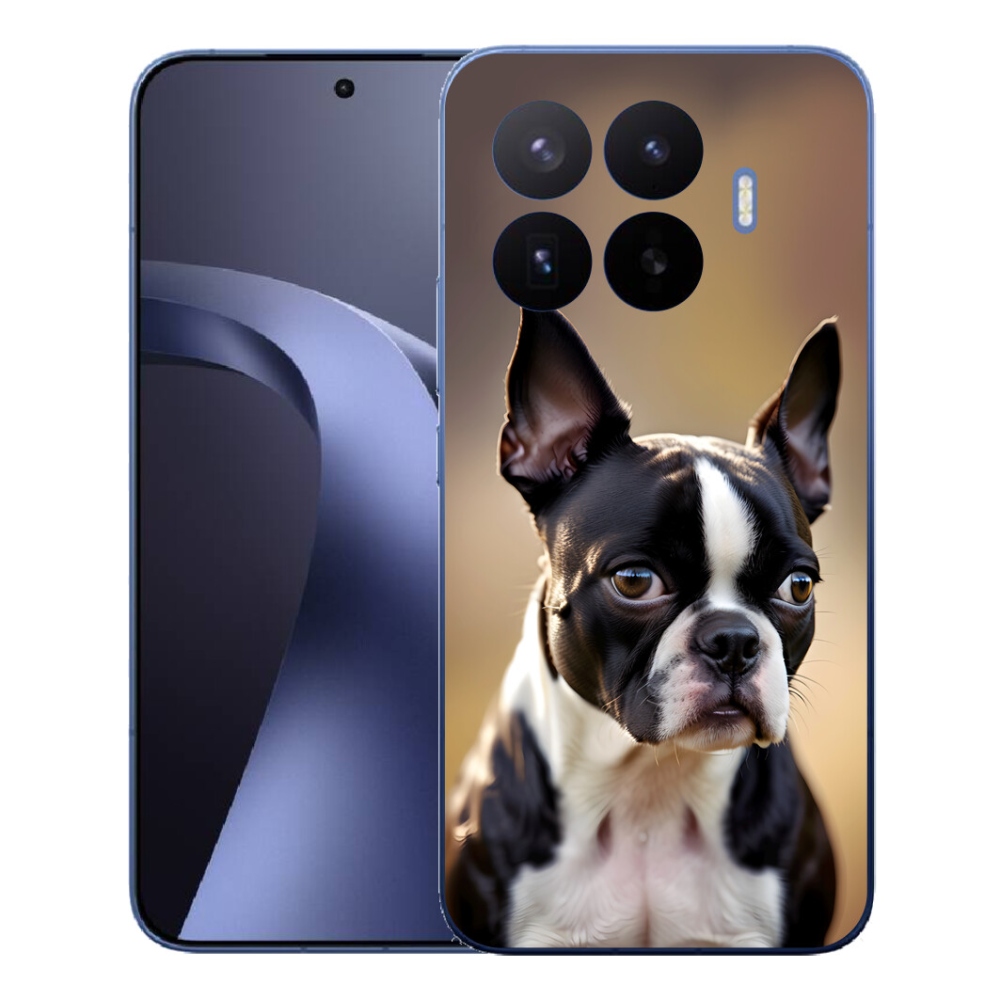 Gél borítás mmCase a Xiaomi 17T Pro készülékhez - Boston Terrier