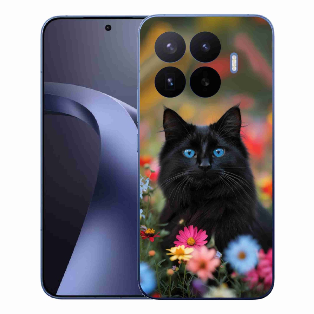 Gél borítás mmCase a Xiaomi 17T Pro számára - fekete cica 4
