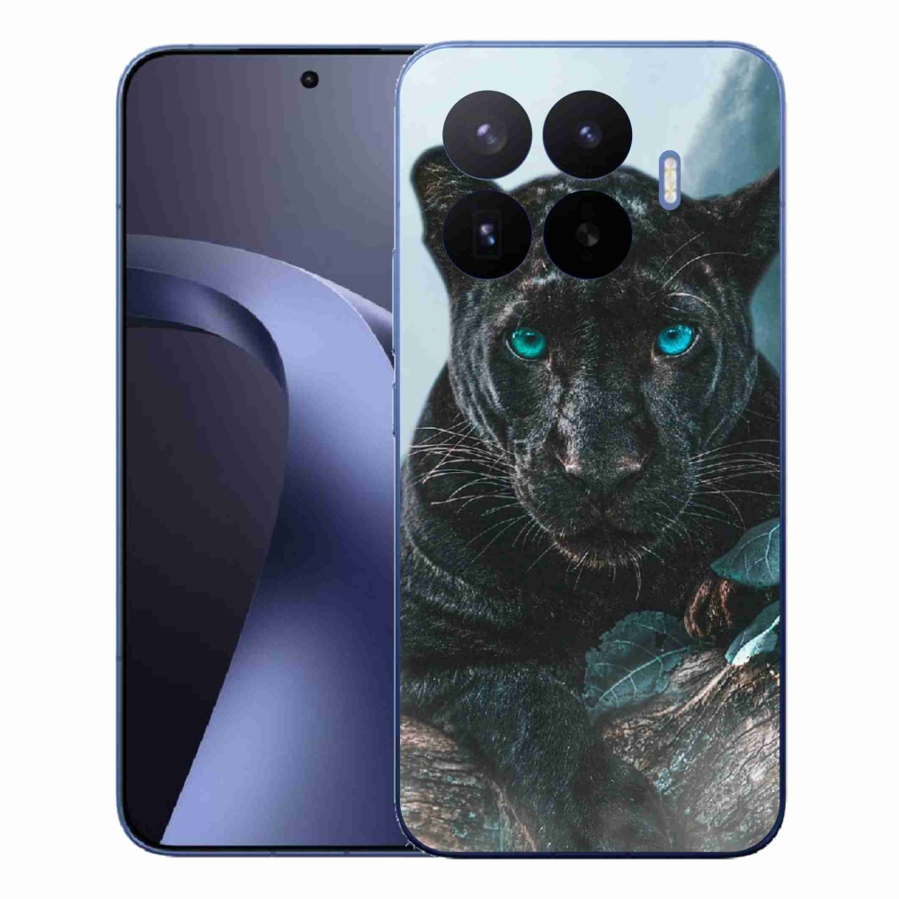 Gél borítás mmCase a Xiaomi 17T Pro számára - fekete párduc