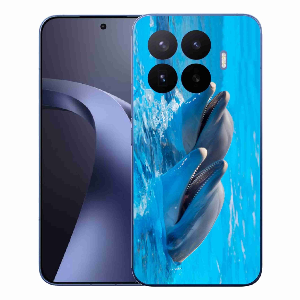 Gél borítás mmCase a Xiaomi 17T Pro számára - delfinek
