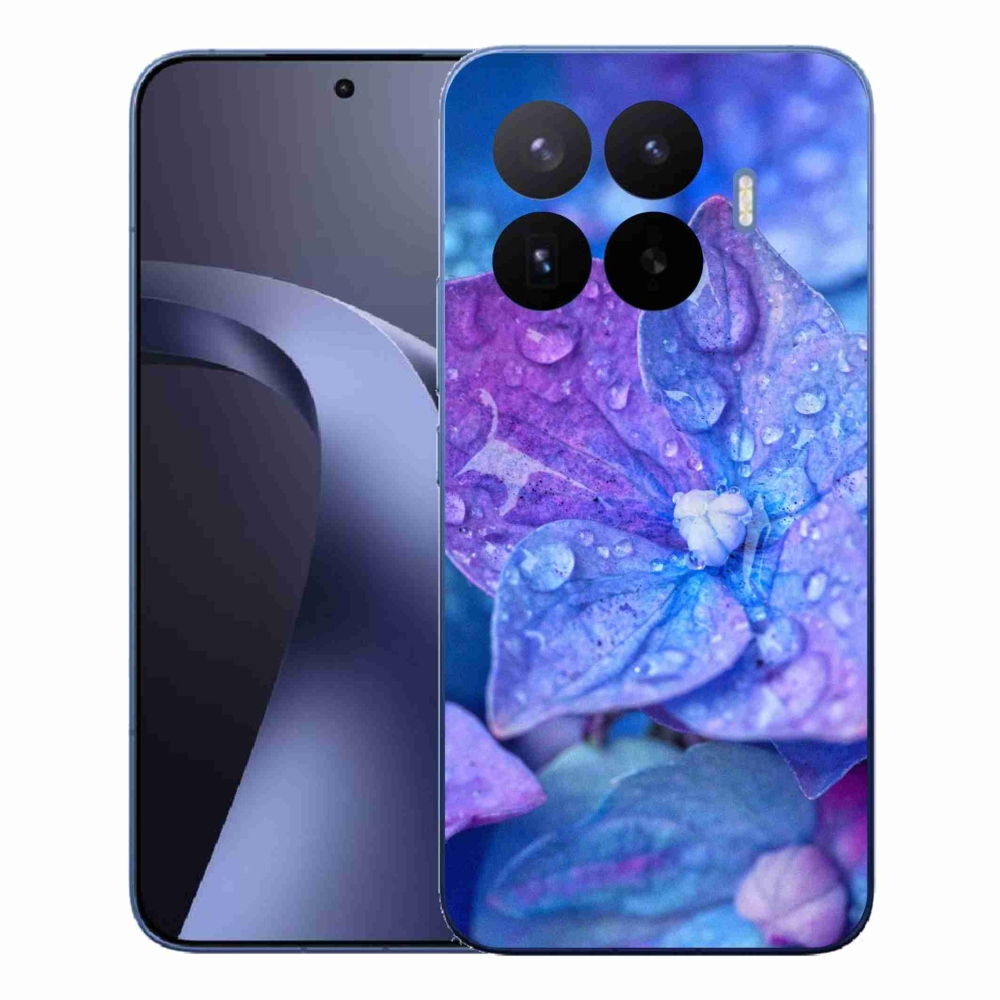 Gél borítás mmCase a Xiaomi 17T Pro számára - lila virág