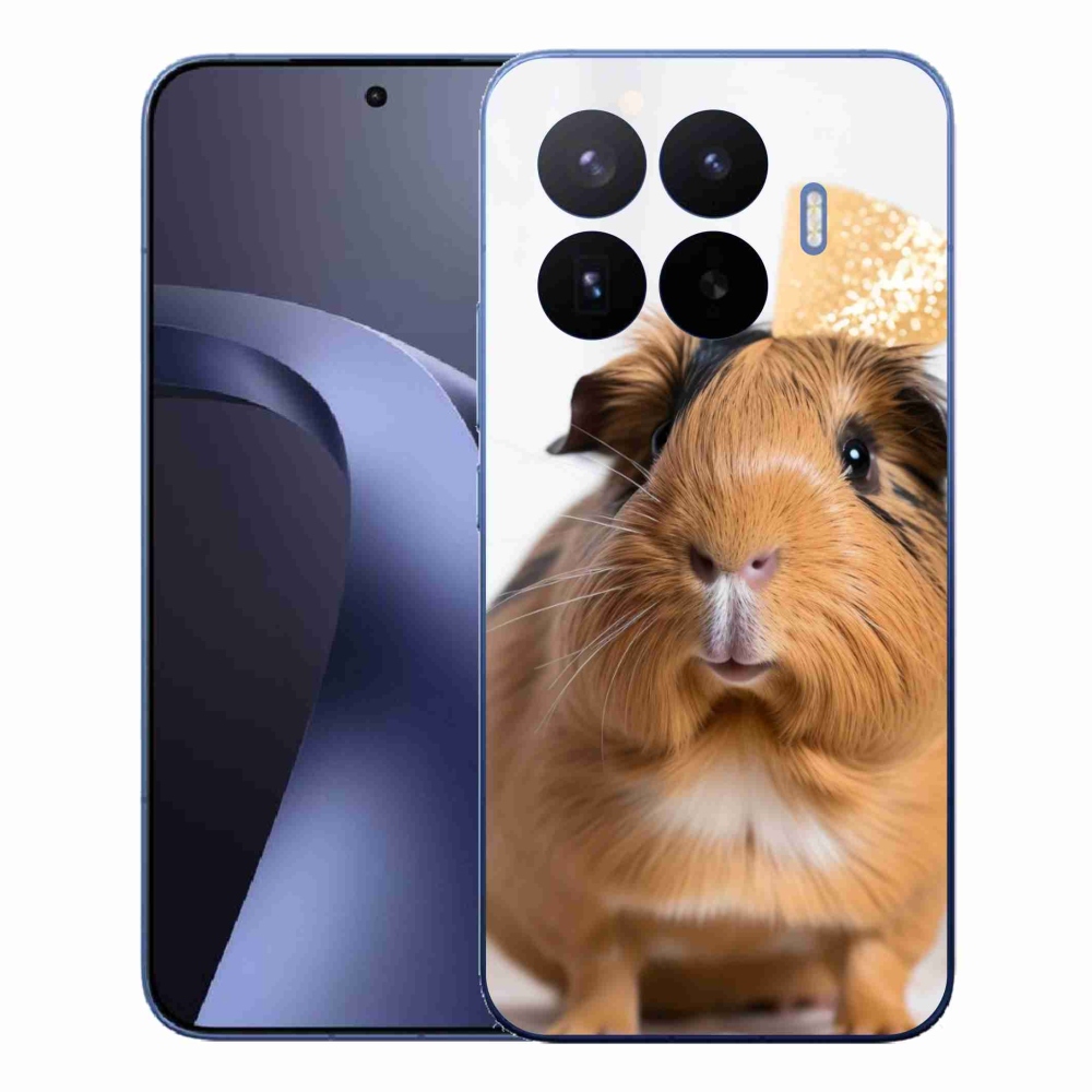 Gél borítás mmCase a Xiaomi 17T Pro számára - barna tengerimalac