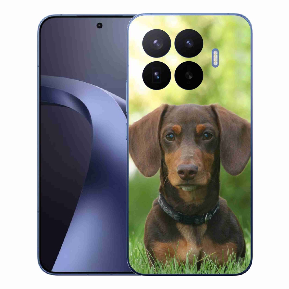 Gél borítás mmCase a Xiaomi 17T Pro-hoz - barna tacskó