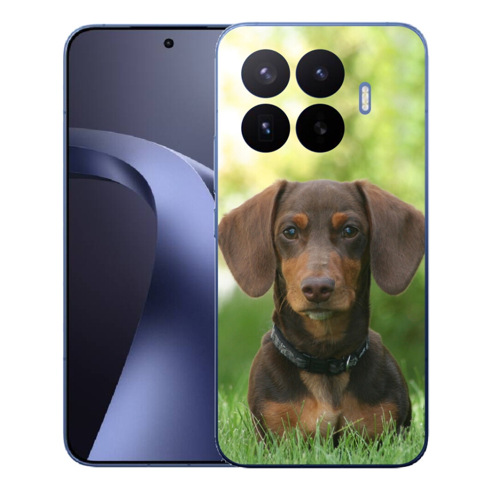 Gél borítás mmCase a Xiaomi 17T Pro-hoz - barna tacskó