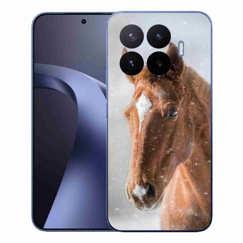 Zselés borítás mmCase a Xiaomi 17T Pro-hoz - barna ló 2