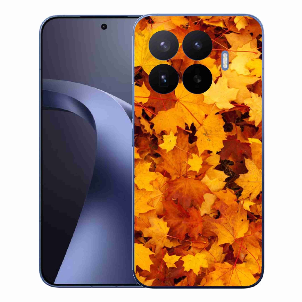 Gél borítás mmCase a Xiaomi 17T Pro számára - juharlevelek