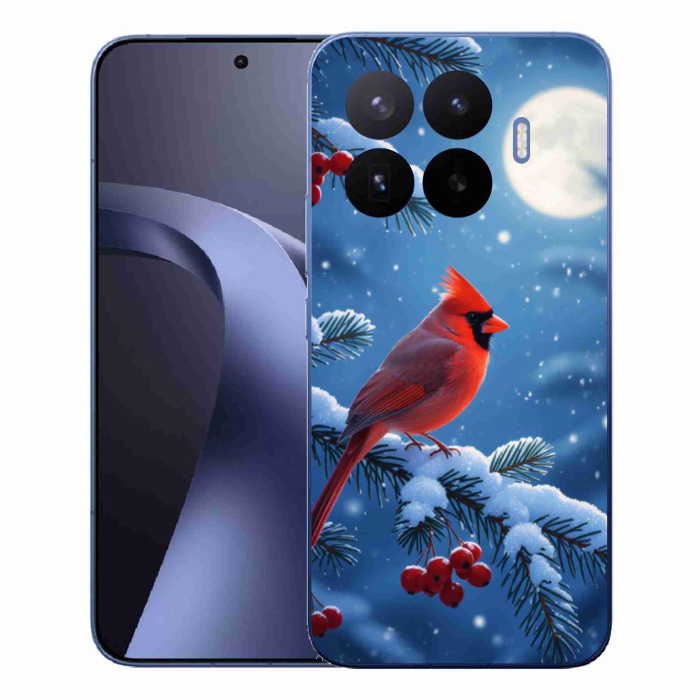 Gél borítás mmCase a Xiaomi 17T Pro számára - kardinálpiros színű