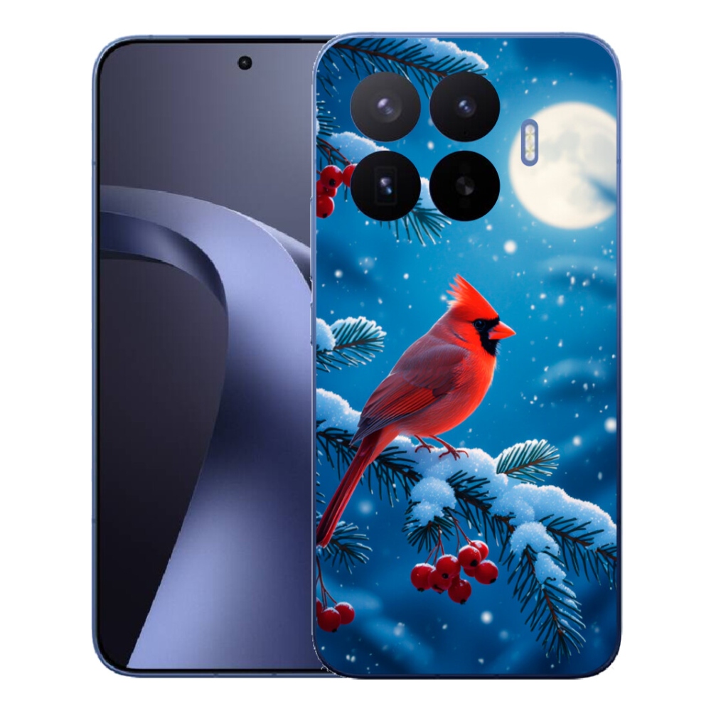 Gél borítás mmCase a Xiaomi 17T Pro számára - kardinálpiros színű