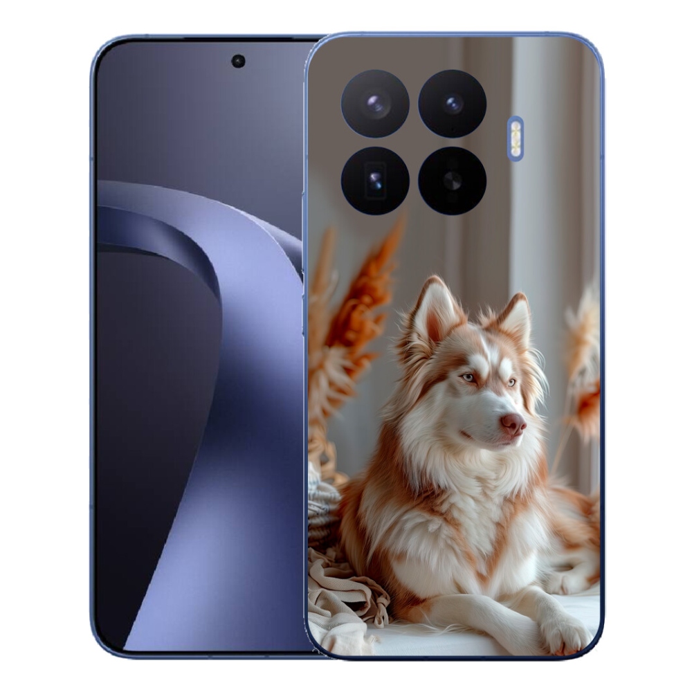 Gél borítás mmCase a Xiaomi 17T Pro számára - csendes szibériai husky