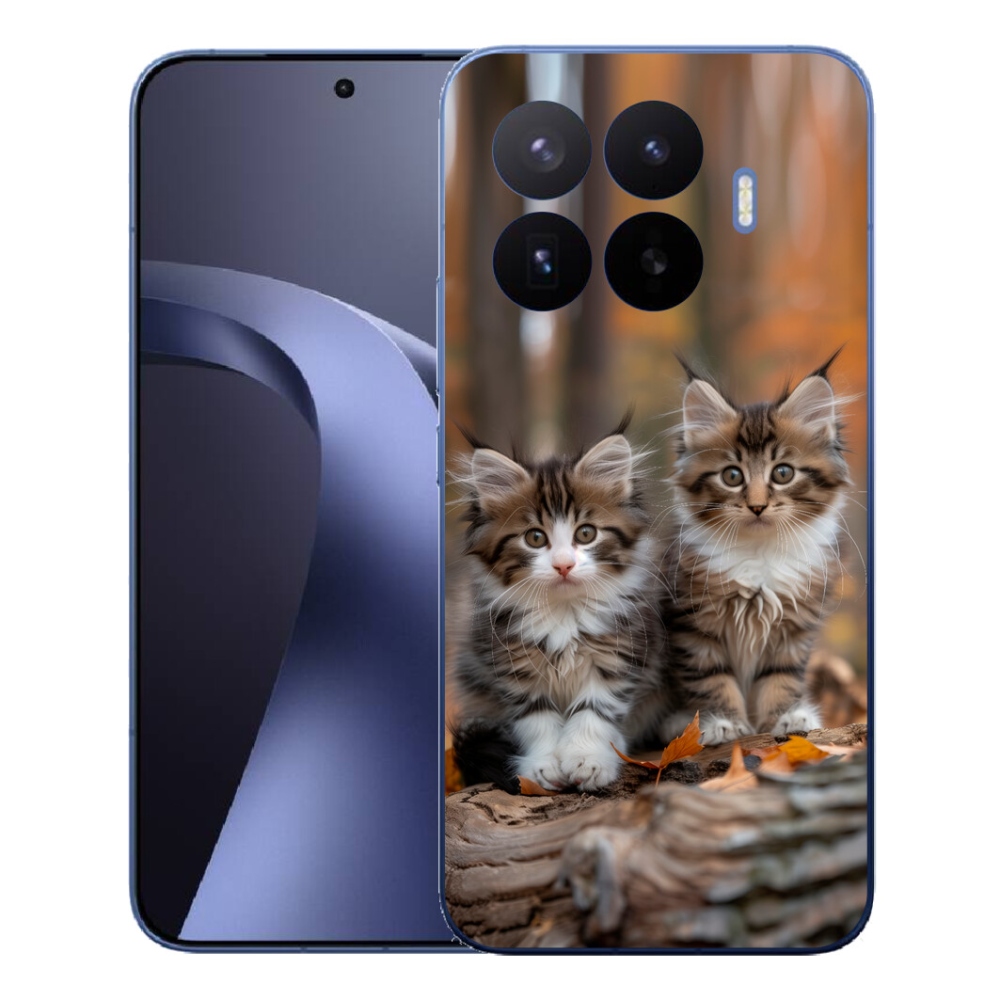 Gél borítás mmCase a Xiaomi 17T Pro - cat duo 3 számára