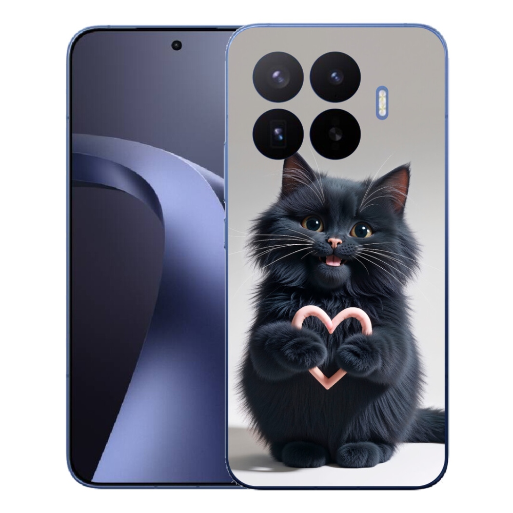 Gél borítás mmCase a Xiaomi 17T Pro számára - macska szeretet 3