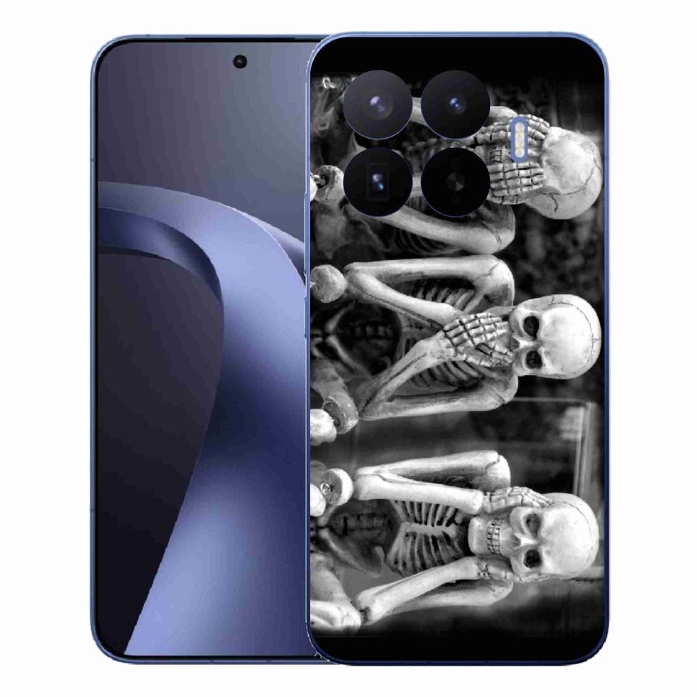 Gél borítás mmCase a Xiaomi 17T Pro - csontvázakhoz