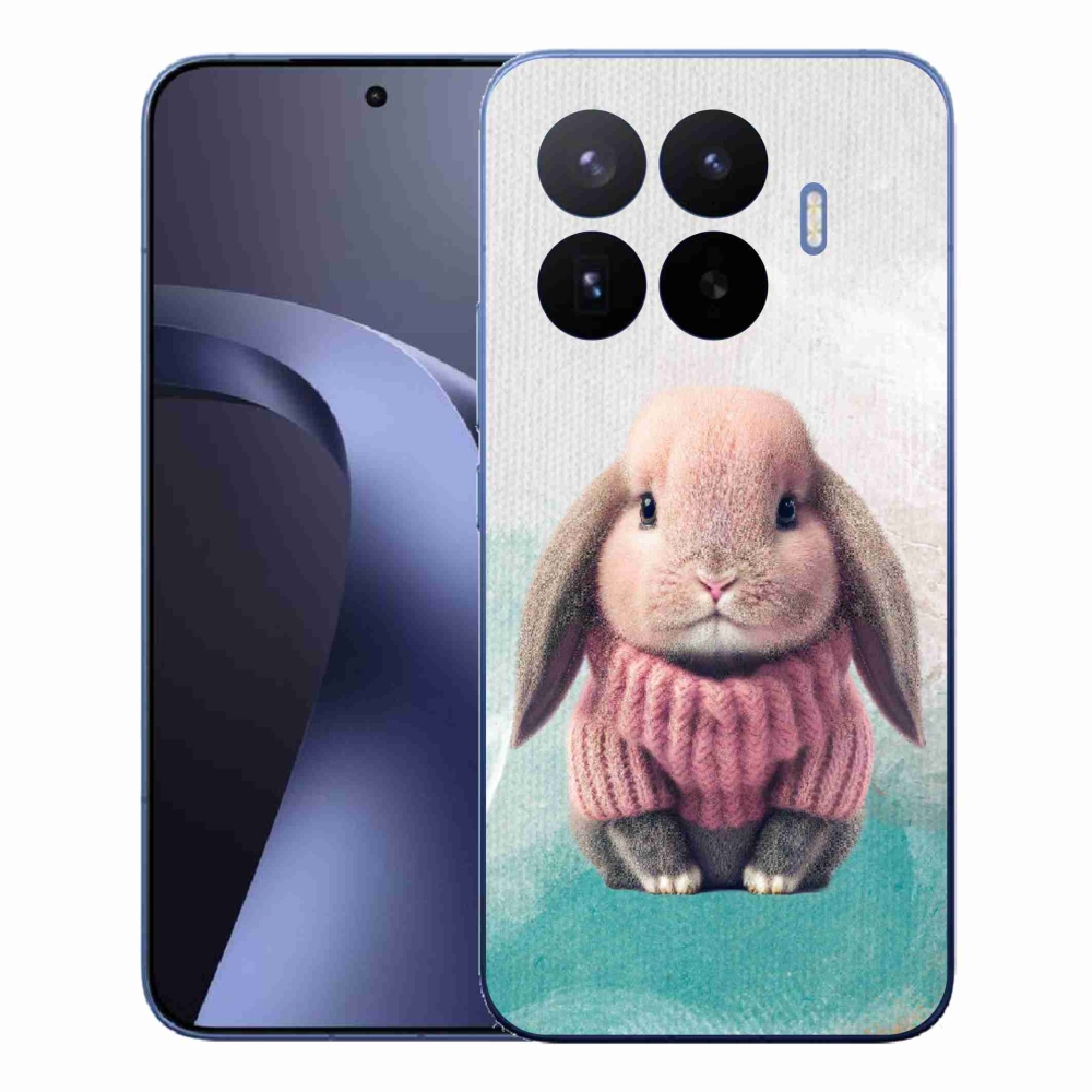Gél borítás mmCase a Xiaomi 17T Pro számára - nyúl pulóverben