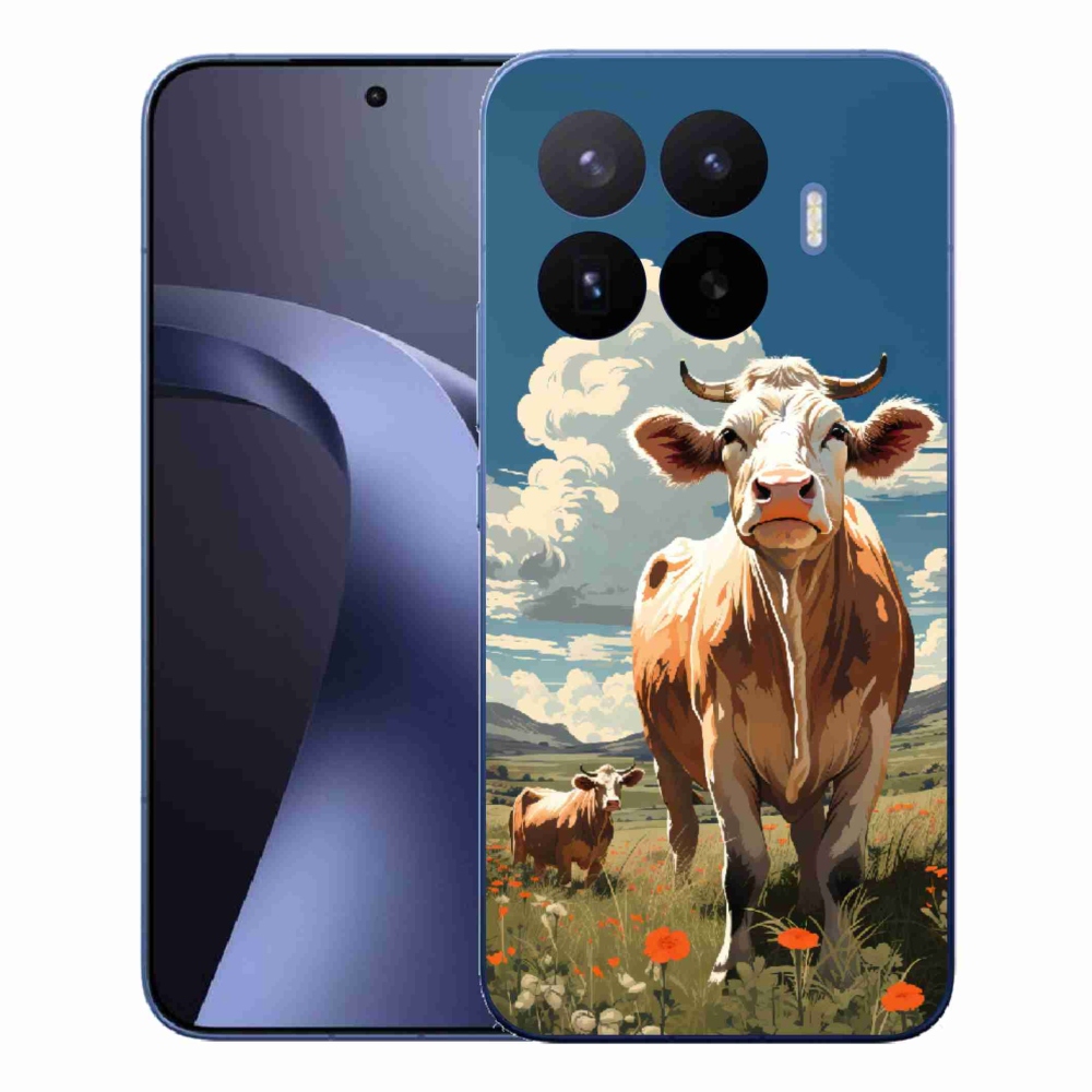 Gél borítás mmCase a Xiaomi 17T Pro számára - tehenek a réten