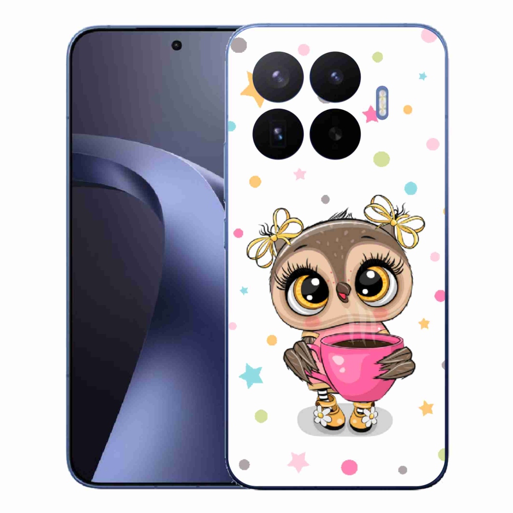 Gél borítás mmCase a Xiaomi 17T Pro számára - rajzfilm bagoly
