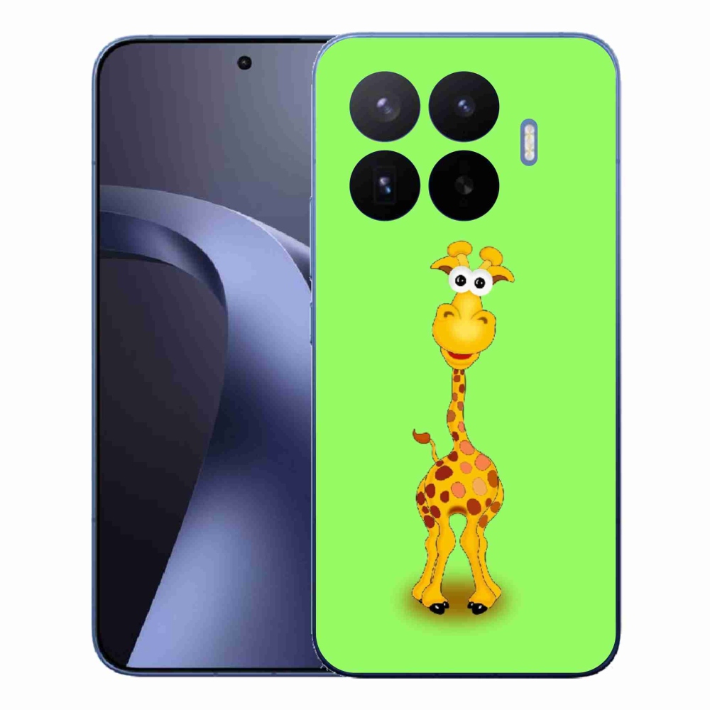 Gél borítás mmCase a Xiaomi 17T Pro számára - rajzfilm zsiráf