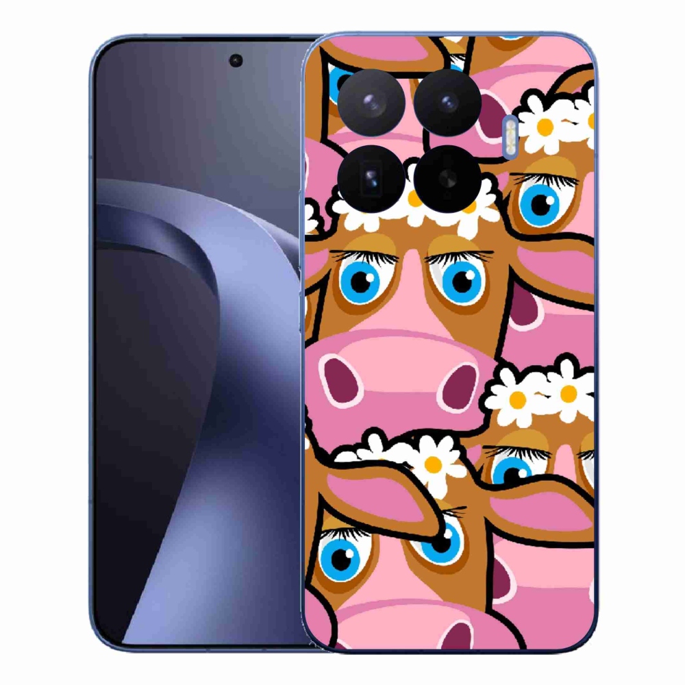 Gél borítás mmCase a Xiaomi 17T Pro számára - karikatúrás tehenek