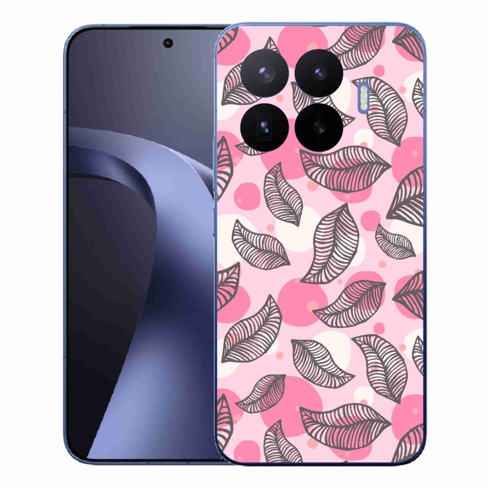 Gél borítás mmCase a Xiaomi 17T Pro számára - rajzfilmes hulló levelek