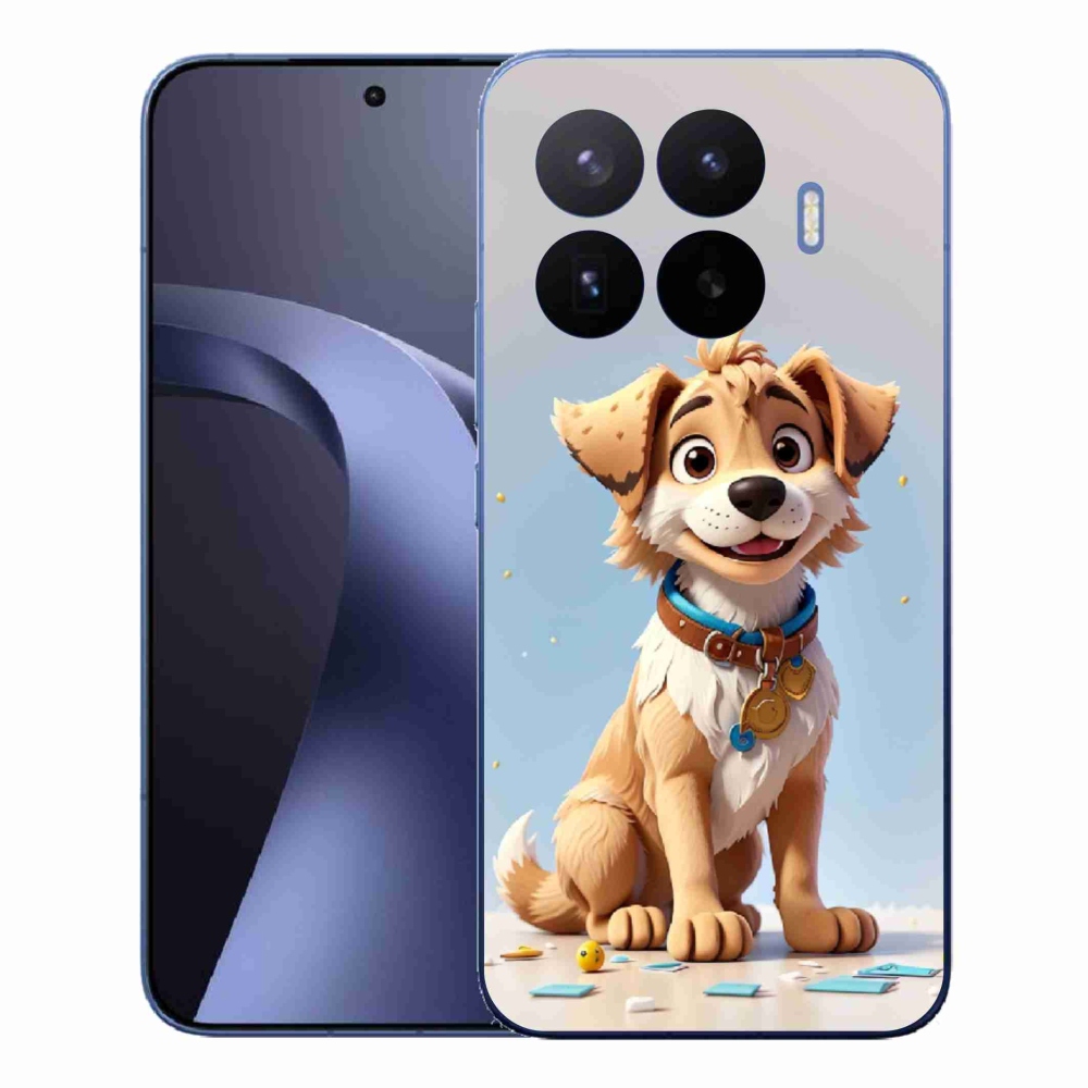 Gél borítás mmCase a Xiaomi 17T Pro számára - rajzfilm kiskutya