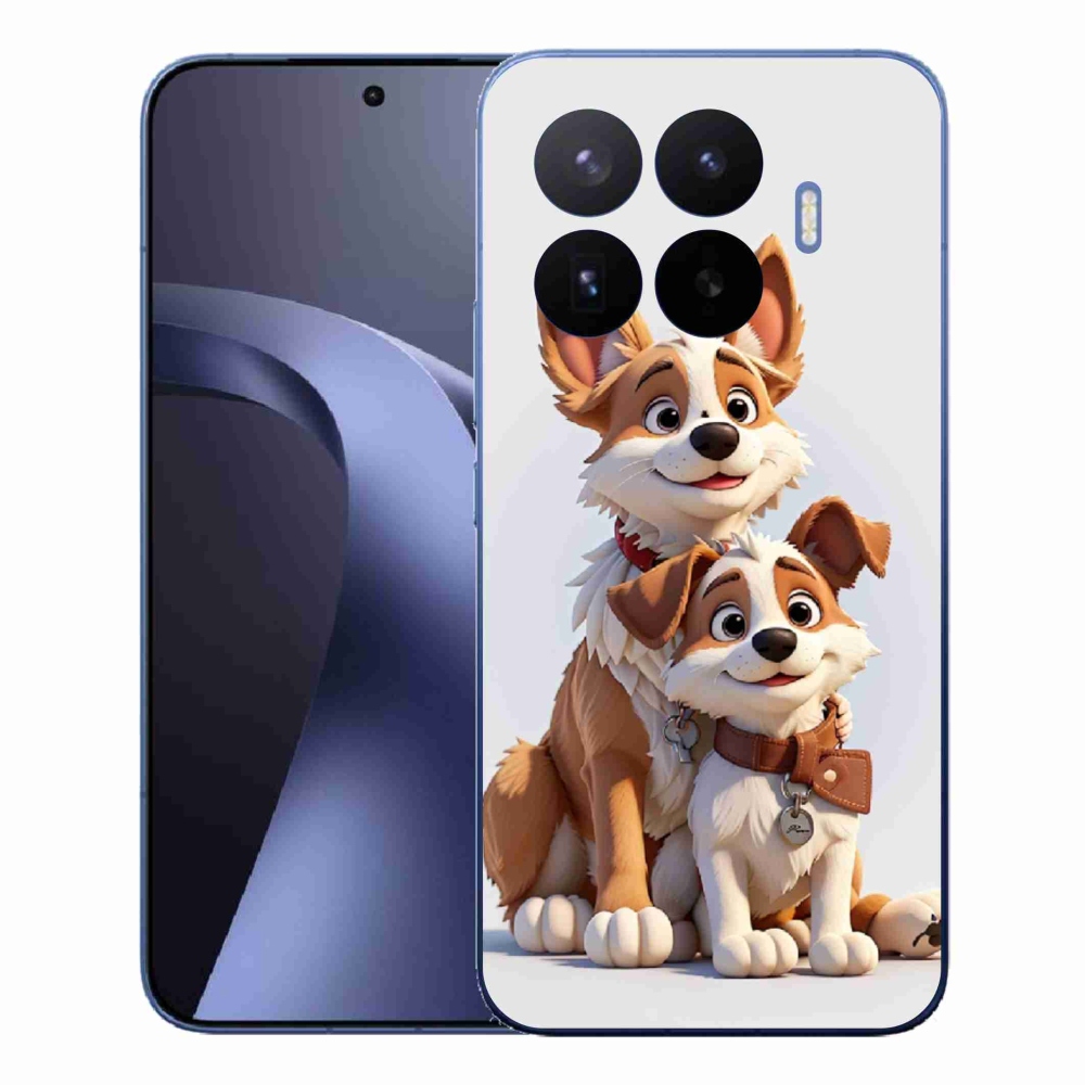Gél borítás mmCase a Xiaomi 17T Pro számára - kutyák rajzolása