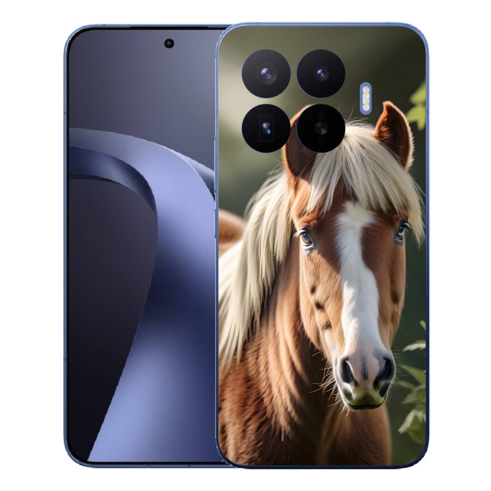 Gél borítás mmCase a Xiaomi 17T Pro számára - ló könnyű sörénnyel
