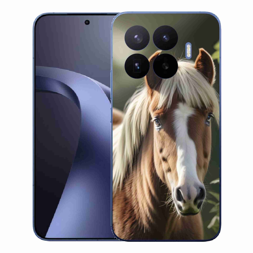Gél borítás mmCase a Xiaomi 17T Pro számára - ló könnyű sörénnyel