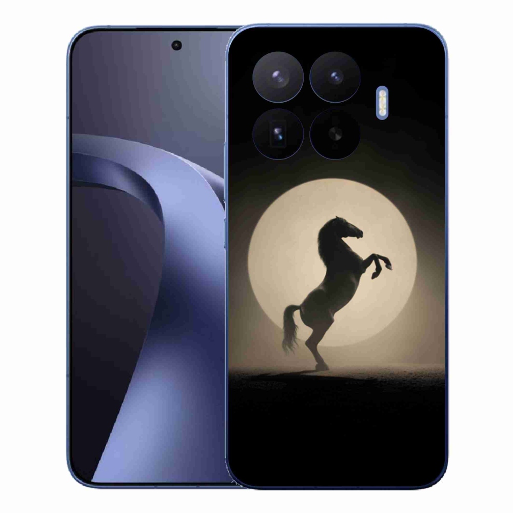Gél borítás mmCase a Xiaomi 17T Pro számára - ló sziluettben