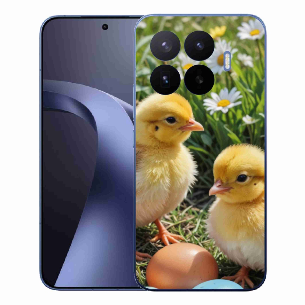 Gél borítás mmCase a Xiaomi 17T Pro számára - csirkék