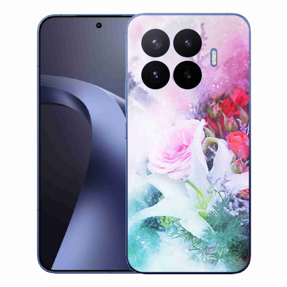 Gél borítás mmCase a Xiaomi 17T Pro számára - virágok 4