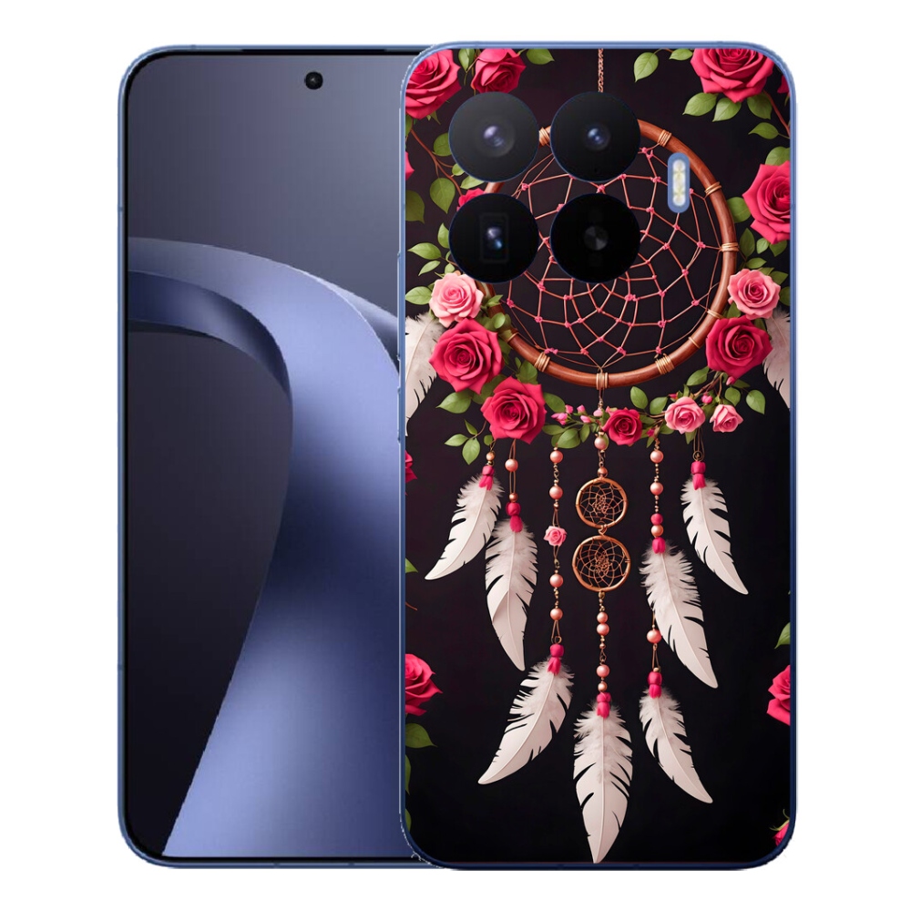 Gél borítás mmCase a Xiaomi 17T Pro számára - álomfogó rózsákkal