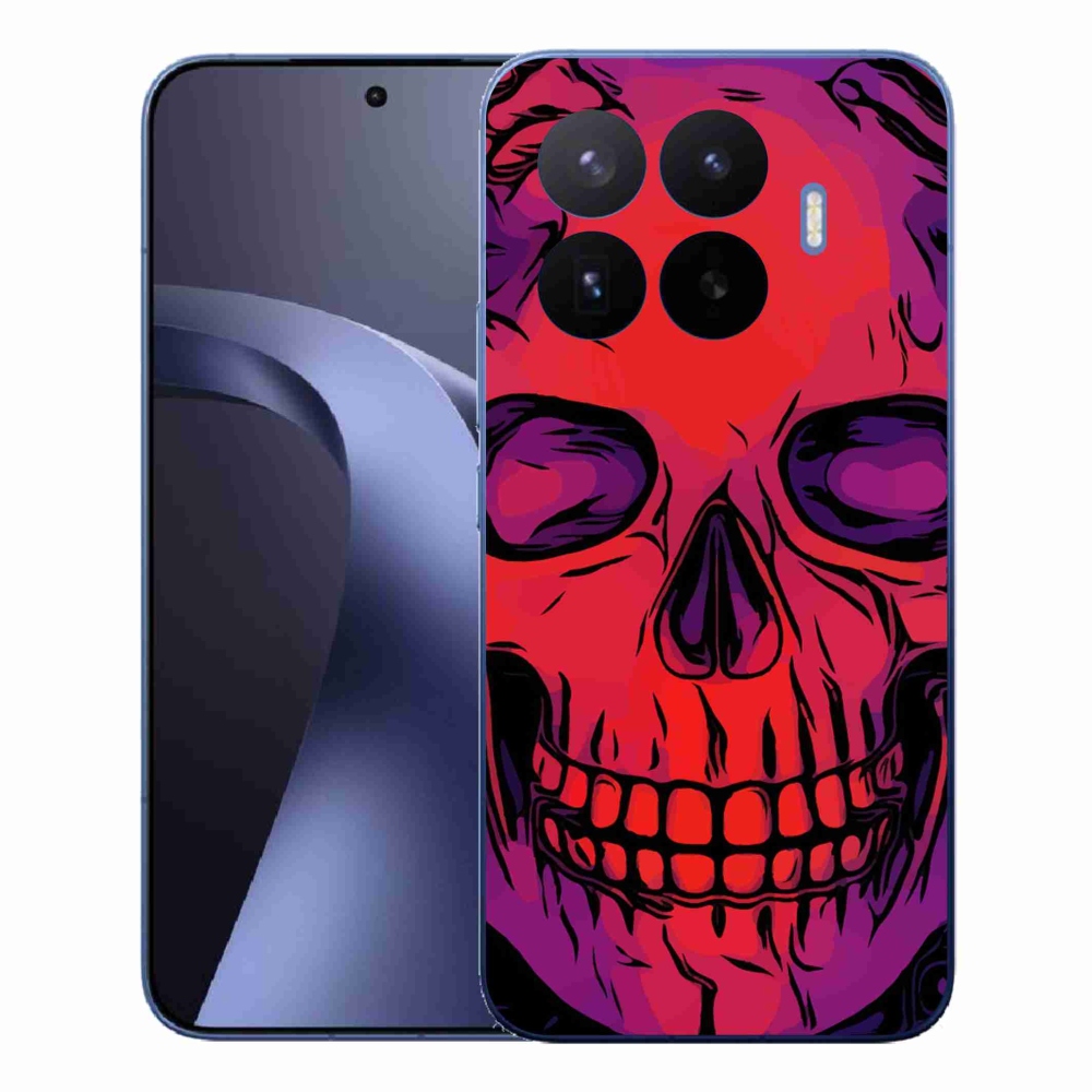 Gél borítás mmCase a Xiaomi 17T Pro-hoz - koponya